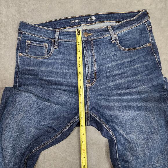 Old Navy Jeans High Rise RockStar Super Skinny Size 14 - Picture 9 of 10